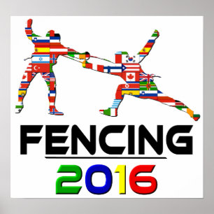 2016: Fechten Poster