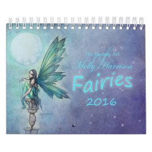 2016 Fee-Kalender durch Fantasie-Kunst Mollys Kalender