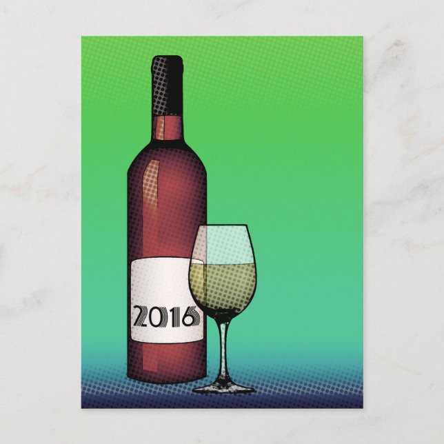 2016 Feiern! Postkarte (Vorderseite)