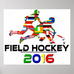 2016: Feld-Hockey Poster