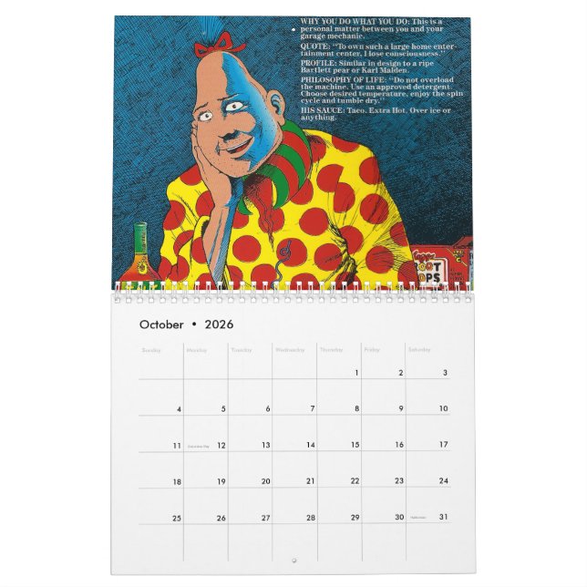 2016 FLINKER KALENDER (Okt 2026)
