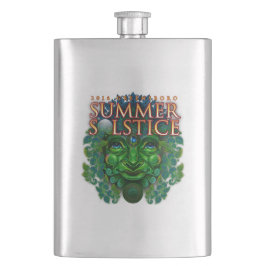 2016 Greensboro Summer Solstice Festival Keepake Flachmann