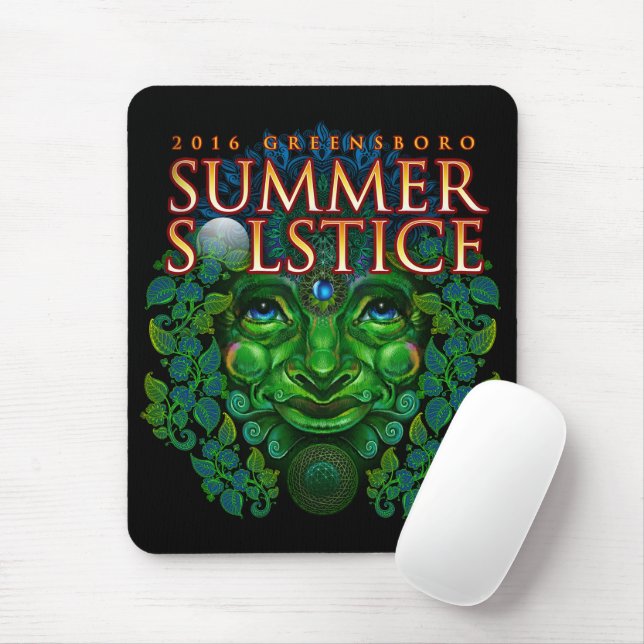 2016 Greensboro Summer Solstice Festival Keepake Mousepad (Mit Mouse)