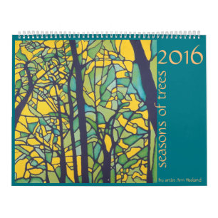 2016 Jahreszeiten der Bäume Kalender