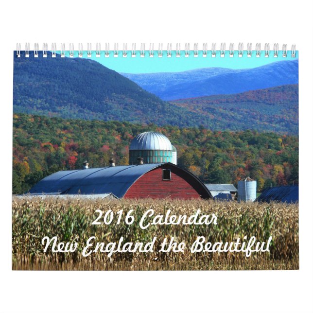 2016 Kalender Neu-England das schöne (Titelbild)