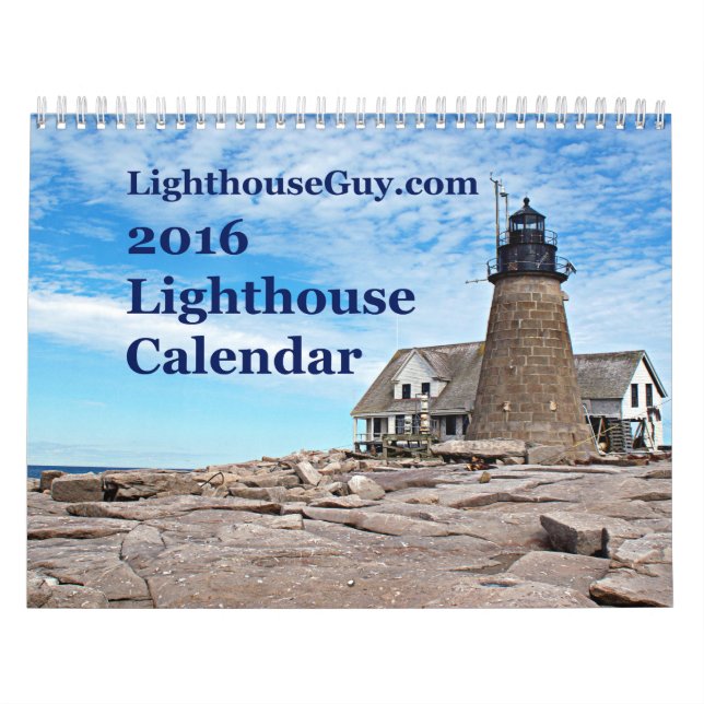 2016 LighthouseGuy.com Calendrier (Protection)