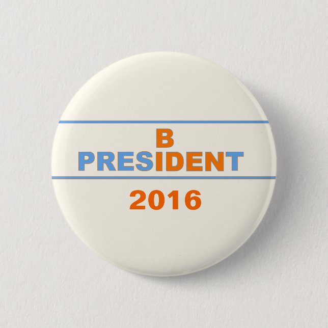 2016 Präsident Biden Button (Vorderseite)