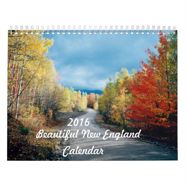 2016 schöner Neu-England Kalender (Titelbild)