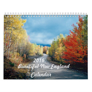 2016 Schöner New England Kalender