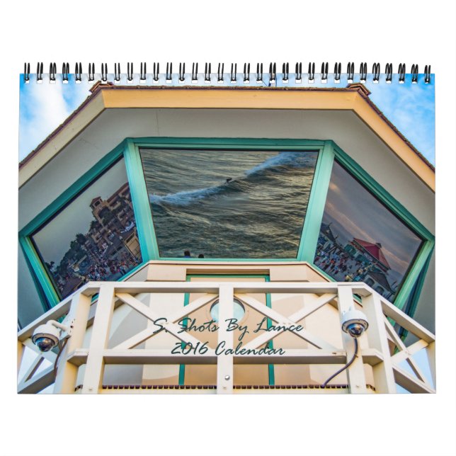 2016 Sonnenuntergänge und Strand-Leben-Kalender Kalender (Titelbild)