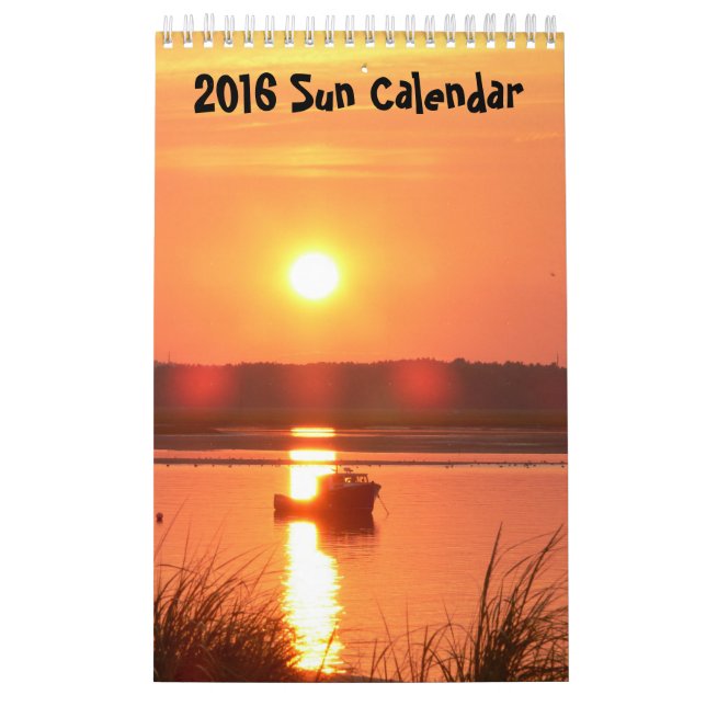 2016 Sun-Kalender Kalender (Titelbild)