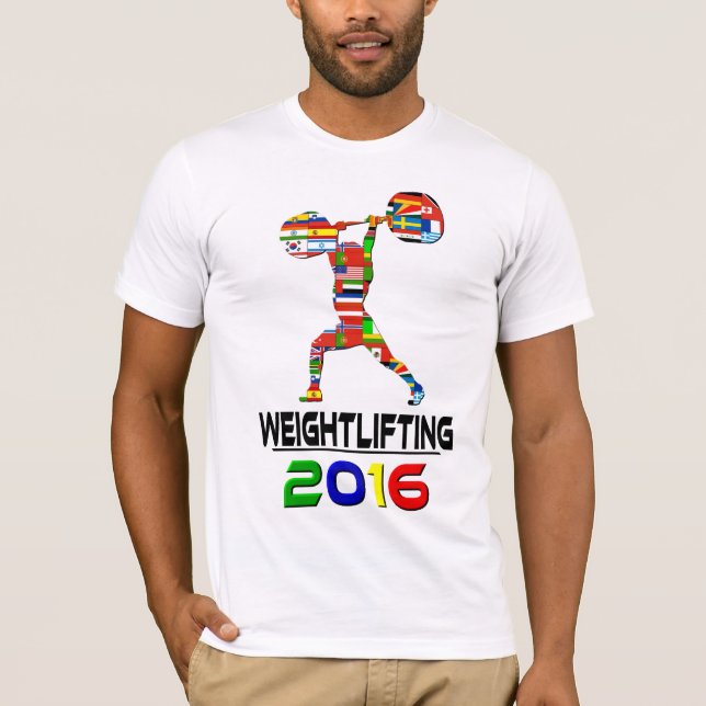 2016: Weightlifting T-Shirt (Vorderseite)