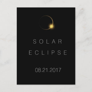 2017 American Total Solar Eclipse Postkarte