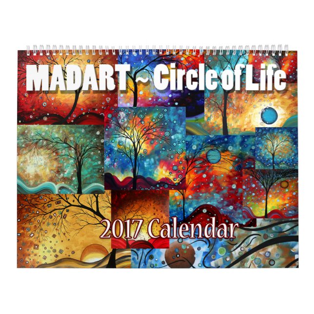 2017 Calendrier Cercle of Life de Megan Duncanson (Protection)