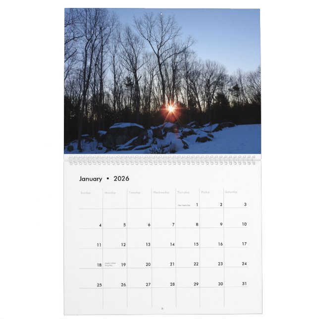 2017 calendrier - nature du New Hampshire par (Jan 2026)
