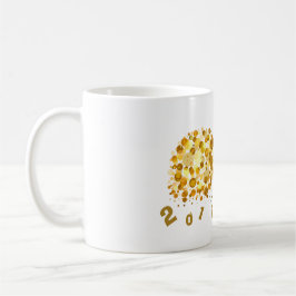 2017 Chinesisches Neujahrsfest des Hahn-Segens Kaffeetasse