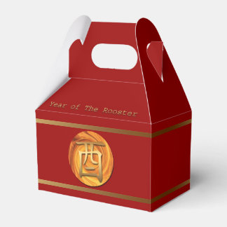 2017 Fire Rooster Chinese Year Fevor Box Geschenkschachtel