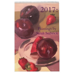 2017: Gemälde von Sarah Sedwick Kalender