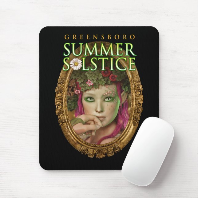 2017 Greensboro Summer Solstice Festival Keepake Mousepad (Mit Mouse)