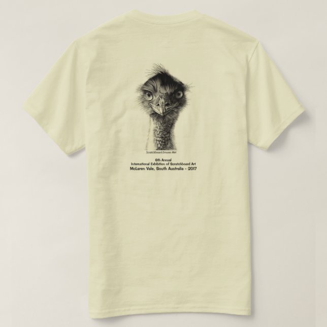 2017 ISSA-Ausstellungs-Shirt - helle Farben T-Shirt (Design Rückseite)