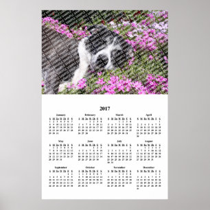 2017 Jahres Familienfoto Benutzerdefinierter Kalen Poster