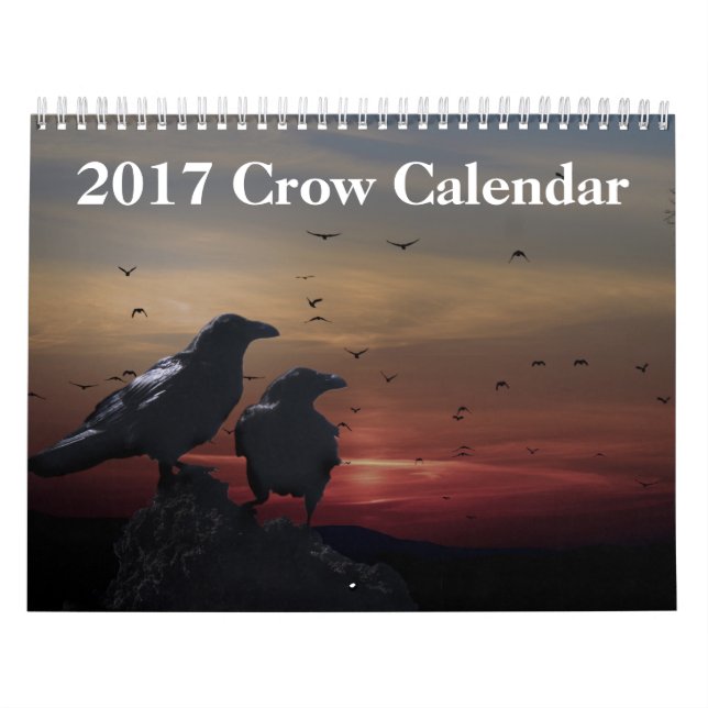 2017 Krähen-Raben-Kalender Kalender (Titelbild)