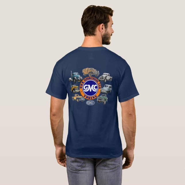 2017 oldGMCtrucks.com T-Shirt (Schwarz voll)