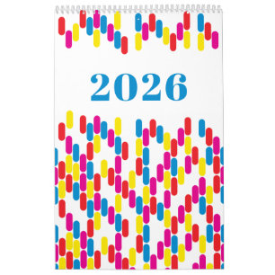 2017 Retro Kunst-Kalender Kalender