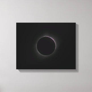 2017 Solar Eclipse - Chromosphäre Leinwanddruck