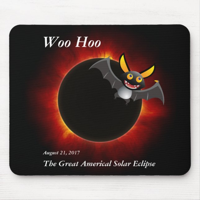 2017 Solar Eclipse, Vampire Edition Mousepad (Vorne)