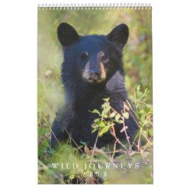2018 calendrier mural de faune - photographie de