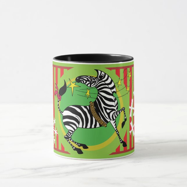 2018 Feiertagzebra-Tasse Tasse (Zentrum)