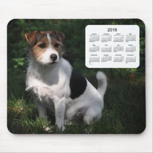 2018 Hundekalender durch Janz Jack-Russell-Terrier Mousepad