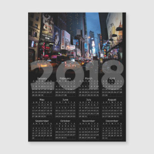 2018 Kalender-magnetische New- York Citykarte Magnetkarte