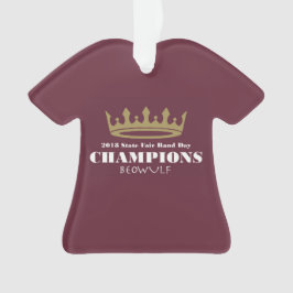 2018 Staat Messe Champions Ornament
