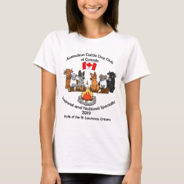 2019 ACDCC Angehörige weiß u. hellfarbig T-Shirt