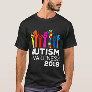 2019 Autismus Bewusstsein für wahre Farben T-Shirt