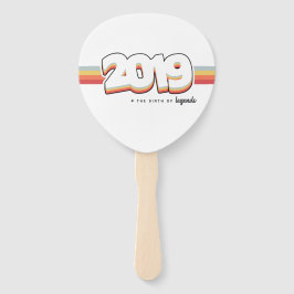 2019 Die Geburt von Legenden Fächer