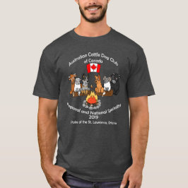 2019 Dunkle ACDCC-Shirts T-Shirt