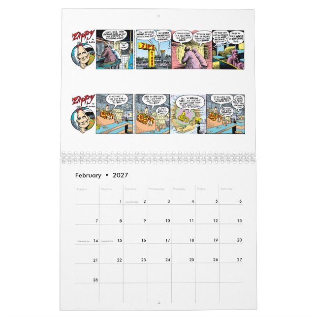 2019 FLINKER KALENDER (Feb 2027)
