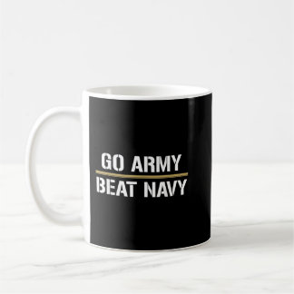 2019 Go Army! Beat Navy! 4 in einer Zeile Kaffeetasse