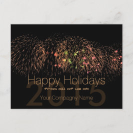 2019 Happy Holidays Customi Corporate Postcard Postkarte