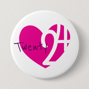 2019 nouvel an amour vingt 19 badge bouton
