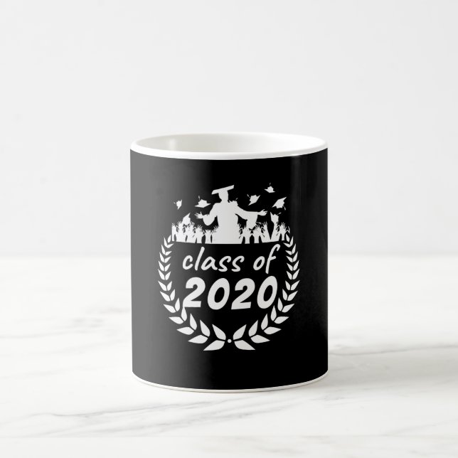 2020 Abschluss- oder Wiedersehen-Design von Kaffeetasse (Mittel)