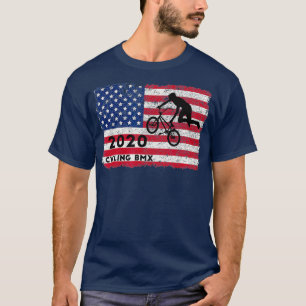 2020 American Cycling BMX Bike Motocross T-Shirt