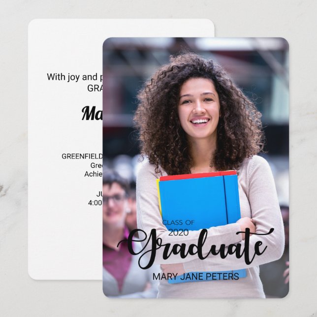 2020 Ankündigung eines benutzerdefinierten Namensg (Vorne/Hinten)