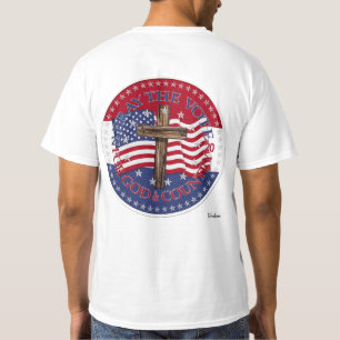 2020 Bete Für Die Stimme Für Gott Und Land Kreuzfl T-Shirt