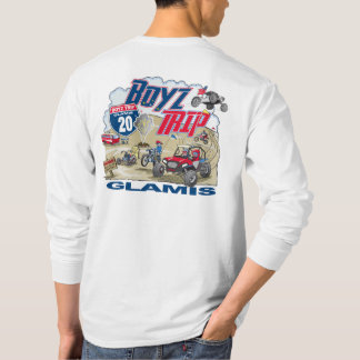 2020 Boyz Trip White Long Sleeve T-Shirt