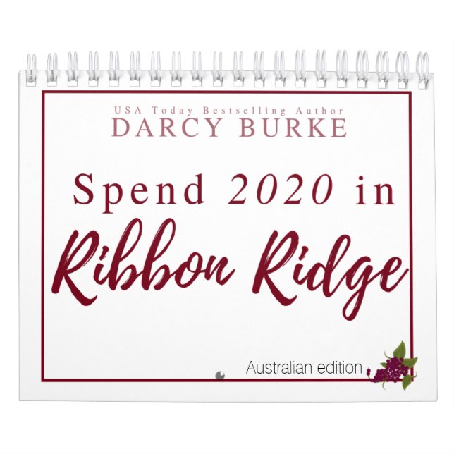 2020 Darcy Burke Contemporary Romance Calendar AUS Kalender (Titelbild)