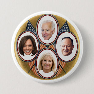 2020 Demokratisches Präsidententicket Button